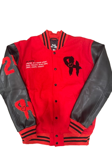 Pure Hearted Varsity Jacket