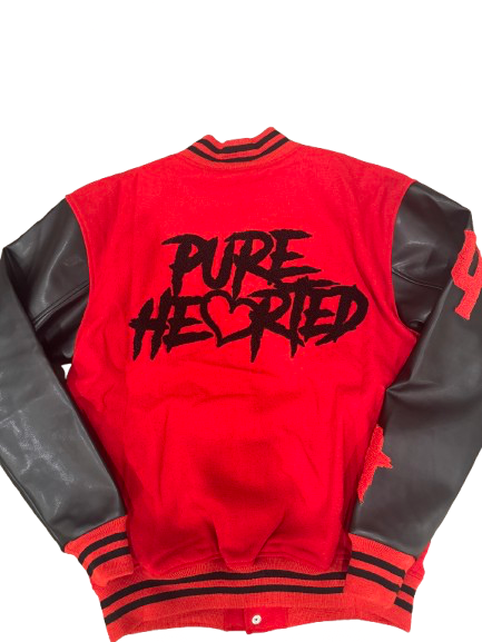 Pure Hearted Varsity Jacket