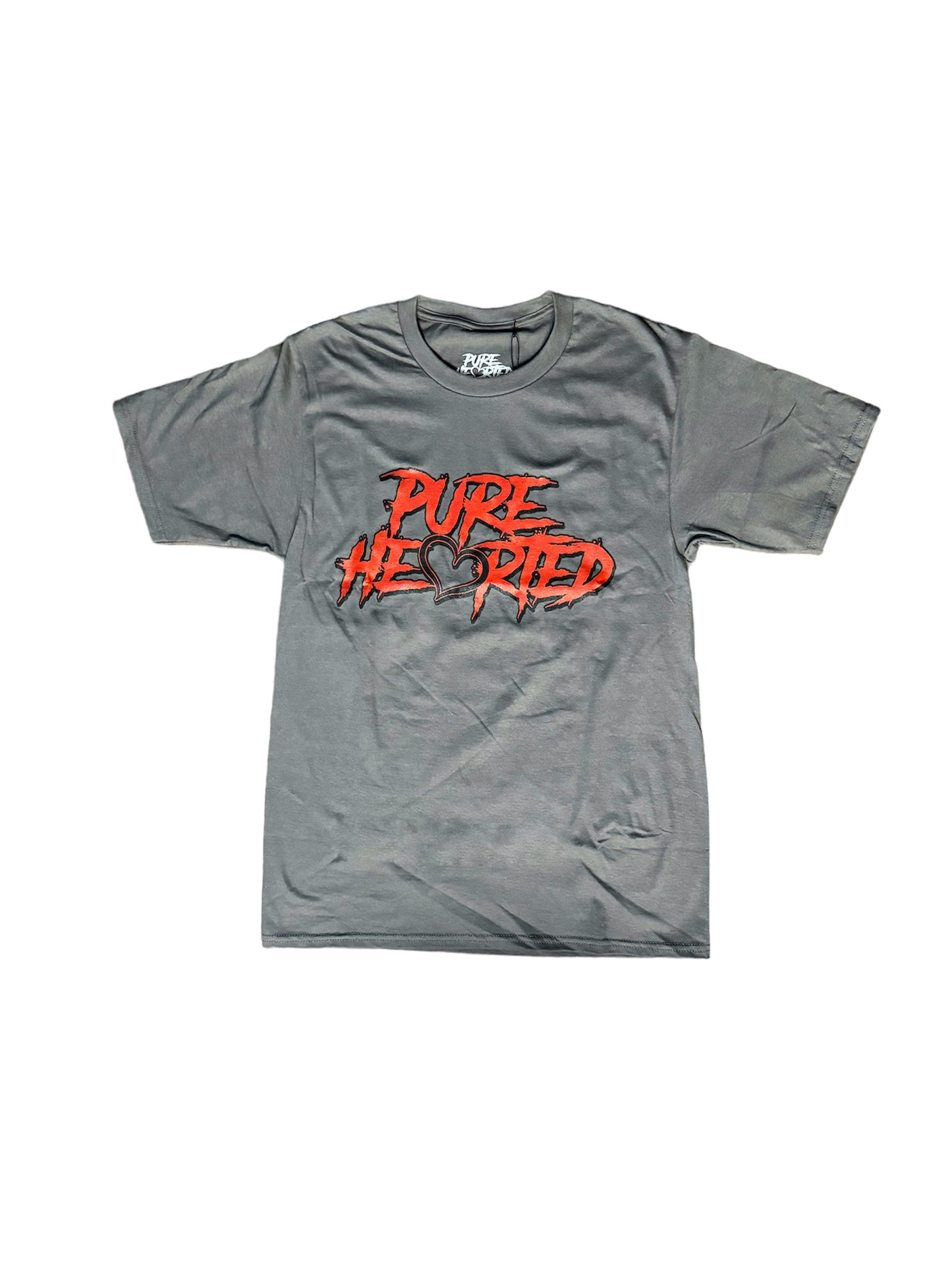 Classic Pure Hearted Charcoal Grey T-Shirt