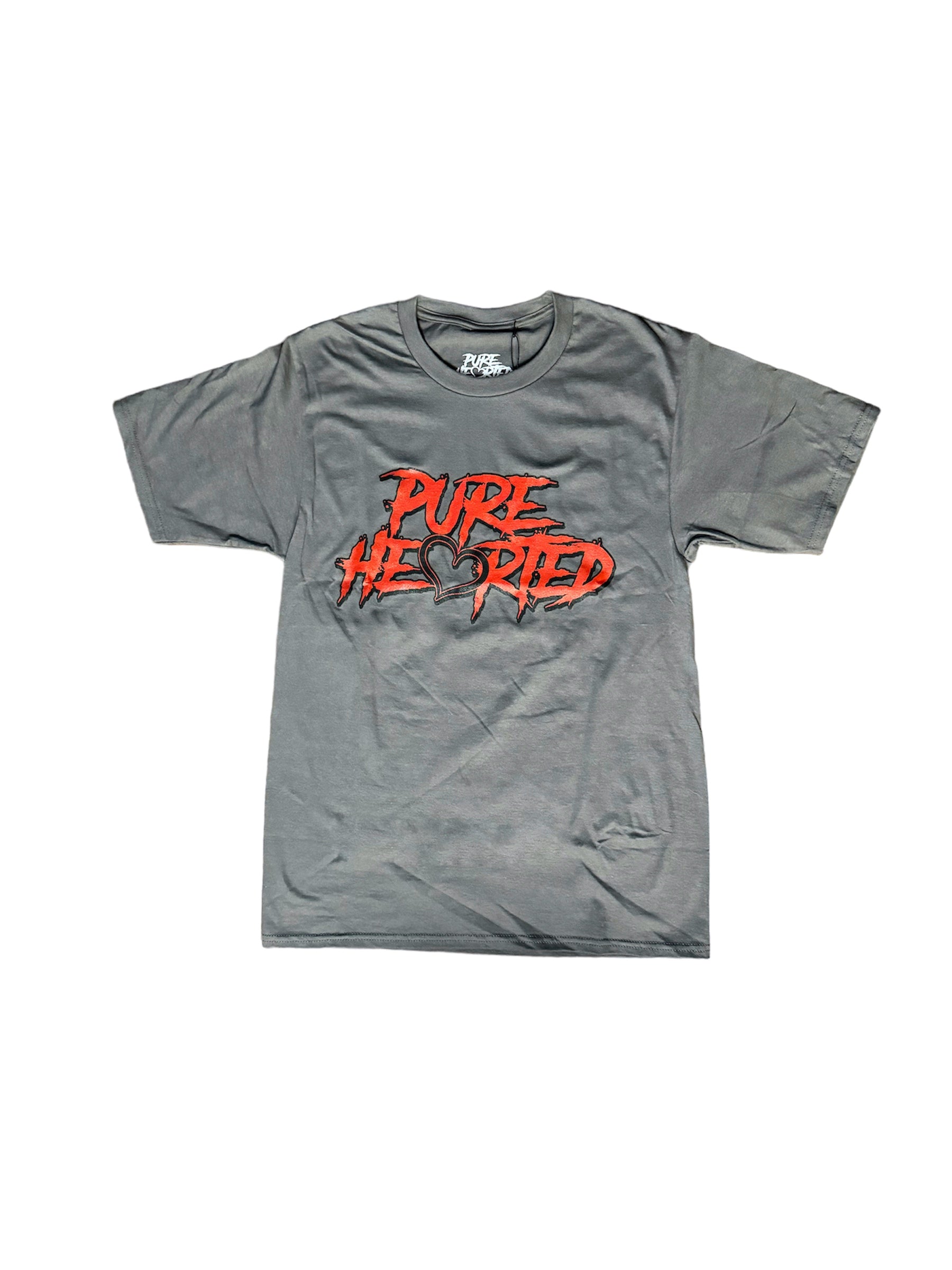 Classic Pure Hearted Charcoal Grey T-Shirt