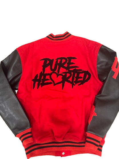 Pure Hearted Varsity Jacket